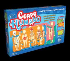 Jogo Corpo Humano 180 Cartas + Quebra Cabeça Jogo Corpo Humano 180 Cartas + Quebra Cabeça