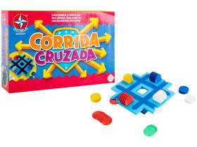 Jogo Corrida Cruzada Tabuleiro Estrela