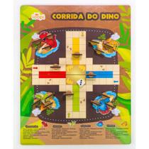 Jogo Corrida Dos Dinossauros - T0033 - Loopi Toys