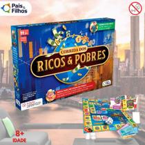 Jogo Corrida dos Ricos e Pobres - Pais e Filhos 793040 Jogo Corrida dos Ricos e Pobres - Pais e Filhos 793040