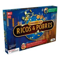 Jogo Corrida dos Ricos & Pobres - Pais e Filhos Jogo Corrida dos Ricos & Pobres - Pais e Filhos