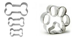 Jogo Cortador Mini Osso E Mini Patinha Inox