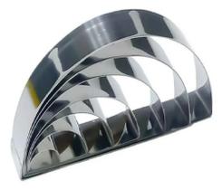 Jogo Cortador Para Risólis / Rissoles 7 Peças Em Inox