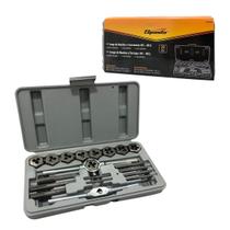 Jogo Cossinetes E Machos Manual M3 A M12 Com 20 Peças