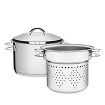 Jogo Cozi-Pasta 2 Peças Solar Tramontina 65500/410 Jogo Cozi-Pasta 2 Peças Solar Tramontina 65500/410