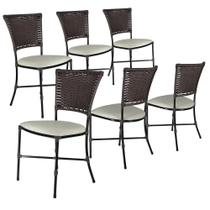 Jogo Cozinha Cadeiras Gramado Tabaco De Jantar