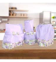 Jogo Cozinha Capa Para Liquidificador Batedeira E Air Fr Lil