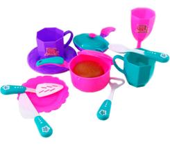 Jogo Cozinha Infantil Comida Comidinha Talheres Brinquedo