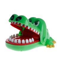 Jogo Croc Croc Crocodilo Morde Dedo Jacaré Dentista Brinquedo Desafio - Art Brink