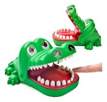 Jogo Crocodilo Jacaré Dentista Morde Dedo Brinqued Pegadinha