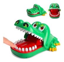 Jogo Crocodilo Jacaré Dentista Morde Dedo Brinqued Pegadinha