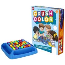 Jogo Crush Color Brinquedo Tabuleiro Infantil Mesa Jogos Pedagógico Presente Criança Infantil Desafio +5 Anos