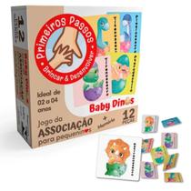 Jogo da Associação e Memoria 12 Peças Baby Dinos 00042 Jogo da Associação e Memoria 12 Peças Baby Dinos 00042
