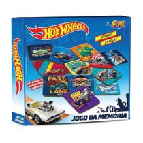 Jogo da Memória - 24 Peças - Hot Wheels - FUN - Barao Atacadista