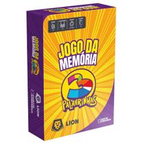 Jogo da memória - 3 palavrinhas