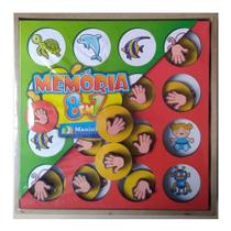 Jogo da memoria 8 em 1 - MANINHO