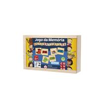 Jogo da Memória Alfabetização 40 pç - Coluna- Pais e Filhos