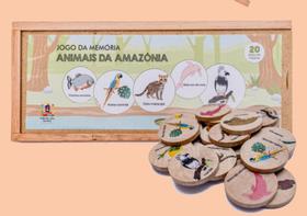 Jogo da memória animais da Amazônia Jogo da memória animais da Amazônia