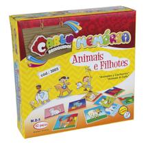 Jogo da memória animais e filhotes - carlu - 3005 Jogo da memória animais e filhotes - carlu - 3005