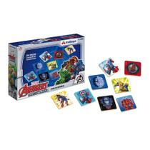 Jogo Da Memória Avengers Infantil Mech Strike 24 Pcs - Xalingo