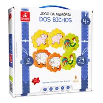 Jogo da Memória Bichos Brinquedo Educativo e Pedagógico