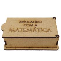 Jogo da Memória Brincando com a Matemática para Toda Família Mdf Madeira - ATACADÃO DO ARTESANATO MDF