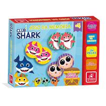 Jogo da Memória Club Shark 24 pçs - 2260 - Brincadeira de Criança