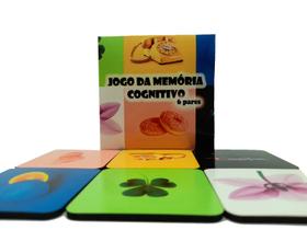 Jogo da Memória Cognitivo 6 pares para idosos