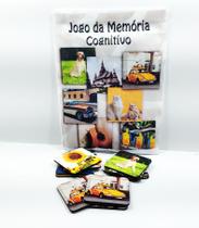 Jogo da memória cognitivo frutas para idosos ou pessoas com baixa visão - 6  pares