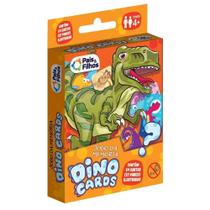 Jogo da Memória - Dino Cards - 54 Cartas - Cartonado - Pais e Filhos