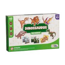 Jogo da Memória Dinossauros 40 Peças Pais e Filhos - 7269-1