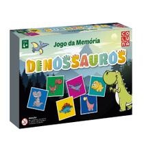 Jogo da Memória Dinossauros 54 Peças - Coluna