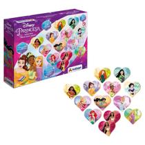 Jogo da Memória Disney Princesas 24 Peças Madeira MDF Xalingo - Criança 03 Anos