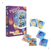 Jogo da Memória Divertidamente 2 24 Pares 8077 - Toyster