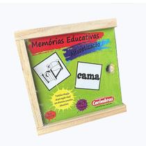 Jogo da Memoria Educativo de Alfabetização Carimbras 40pcs Jogo da Memoria Educativo de Alfabetização Carimbras 40pcs