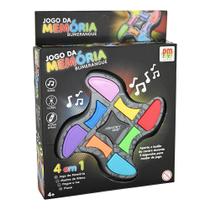 Jogo da Memória Eletrônico Bumerangue 4 em 1 com Luz e Som DM Toys DMGO6920 Jogo da Memória Eletrônico Bumerangue 4 em 1 com Luz e Som DM Toys DMGO6920