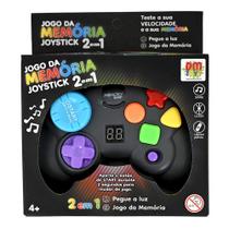 Jogo da Memória Eletrônico Joystick 2 em 1 com Luz e Som DM Toys DMGO6921 Jogo da Memória Eletrônico Joystick 2 em 1 com Luz e Som DM Toys DMGO6921