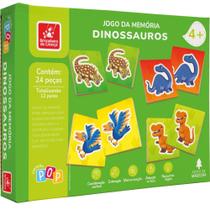 Jogo da Memória em Madeira Dinossauros 24 Peças Jogo da Memória em Madeira Dinossauros 24 Peças