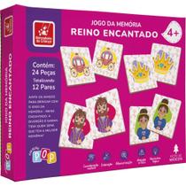 Jogo da Memoria em Madeira Reino Encantado 24PCS