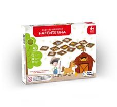 Jogo da Memória - Fazendinha 40 Peças