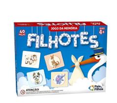 Jogo da memoria filhotes - Pais & Filhos