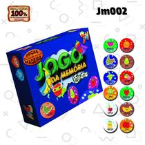 Jogo Da Memória Frutas 24 Peças MDF - Paper toy
