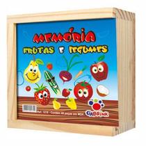 Jogo Da Memória Frutas E Legumes Ciabrink