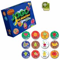 Jogo da Memoria Frutas em Madeira 24 Pecas