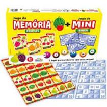 Jogo da Memória Frutas + Jogo Mini Bingo