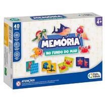 Jogo da Memória Fundo do Mar - Pais & Filhos Jogo da Memória Fundo do Mar - Pais & Filhos