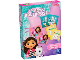 Jogo da Memória Gabbys Dollhouse Grow
