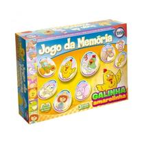 Jogo da Memória Galinha Amarelinha Brinquedos Toia - 12102