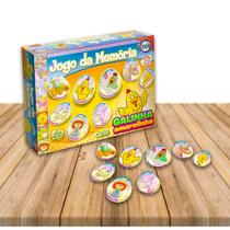 Jogo da Memoria Galinha Amarelinha Mais diversão - TOIA Jogo da Memoria Galinha Amarelinha Mais diversão - TOIA