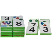 Jogo da Memória Gigante - Números e Quantidades - Brink Sul Jogo da Memória Gigante - Números e Quantidades - Brink Sul